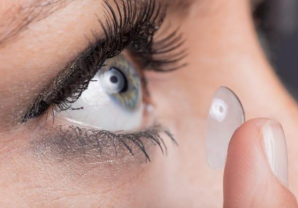 lentille de contact